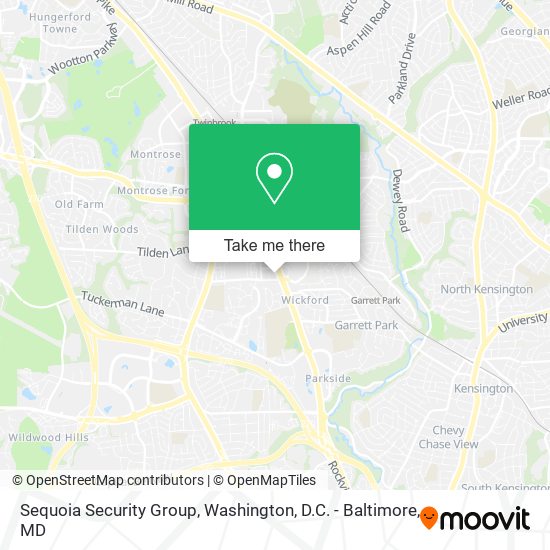 Sequoia Security Group map