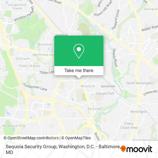 Sequoia Security Group map
