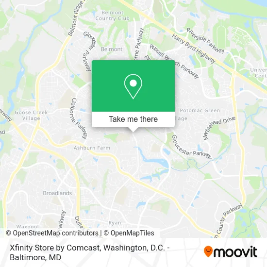 Xfinity Store by Comcast map