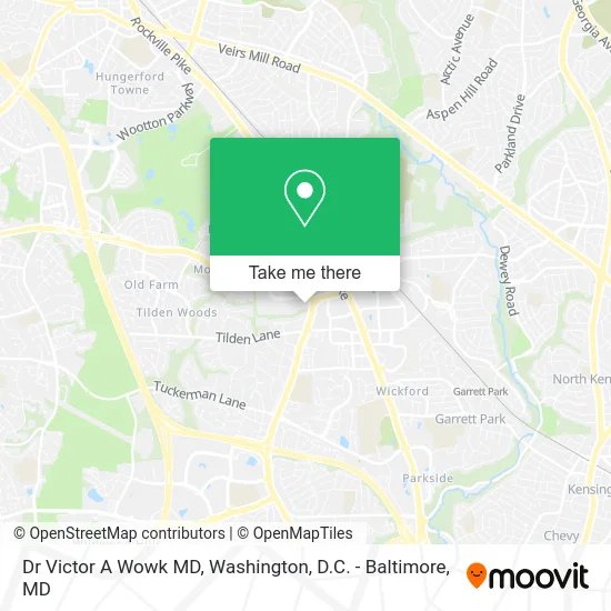 Dr Victor A Wowk MD map