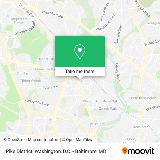 Pike District map