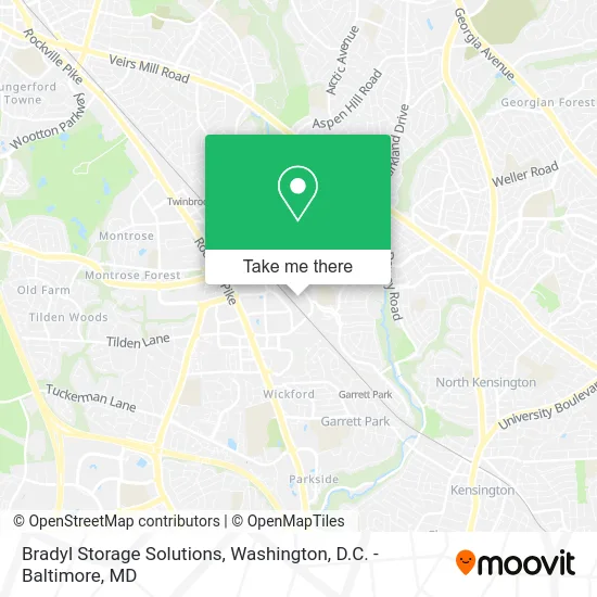 Bradyl Storage Solutions map