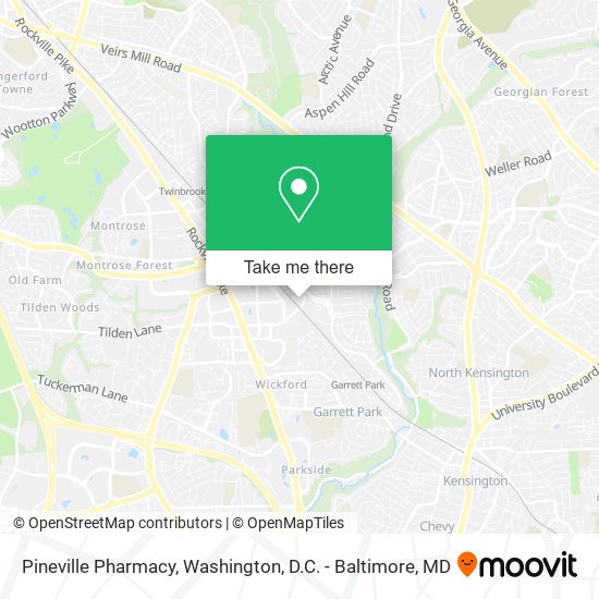 Mapa de Pineville Pharmacy