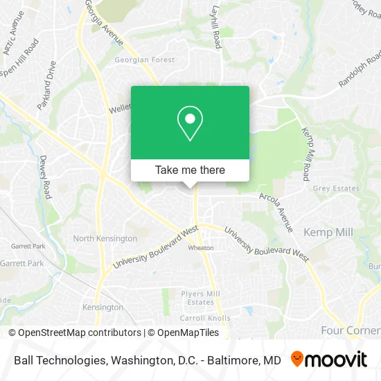 Mapa de Ball Technologies