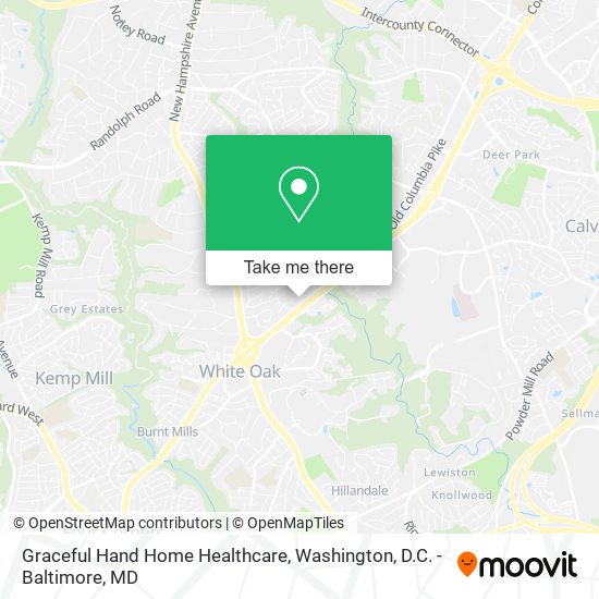 Mapa de Graceful Hand Home Healthcare