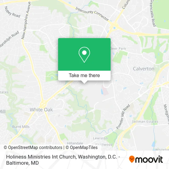Holiness Ministries Int Church map