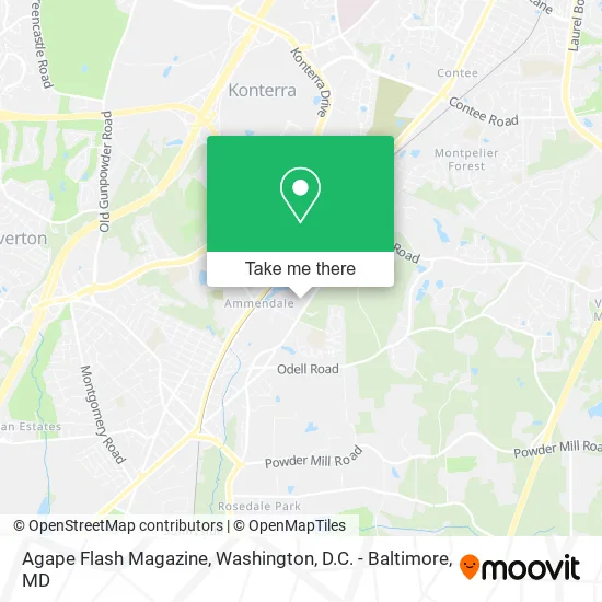 Agape Flash Magazine map