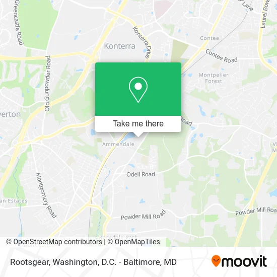 Rootsgear map