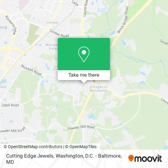 Cutting Edge Jewels map