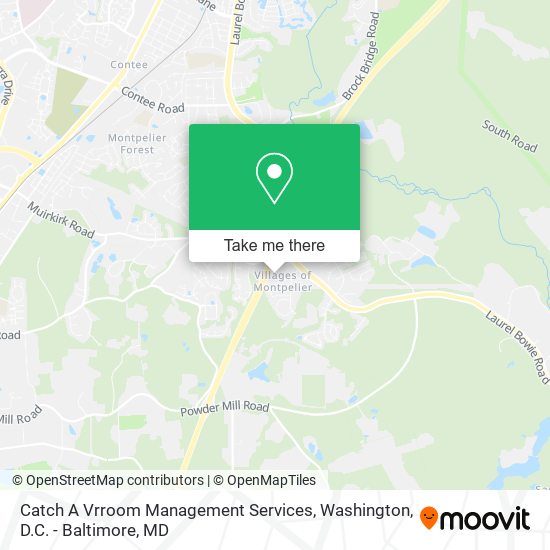 Mapa de Catch A Vrroom Management Services