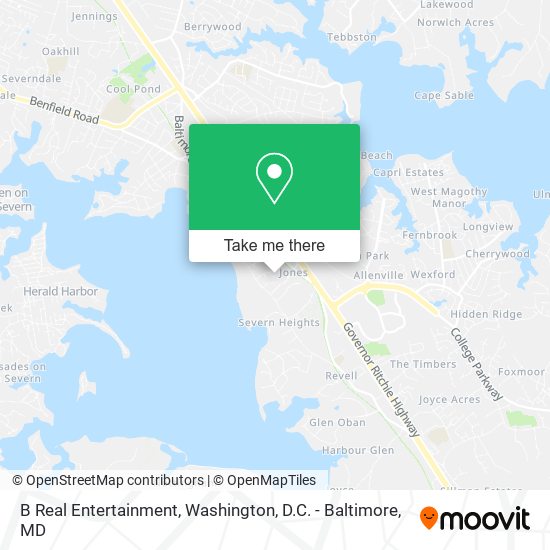 B Real Entertainment map