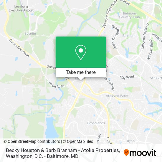 Becky Houston & Barb Branham - Atoka Properties map