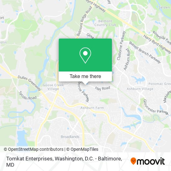 Tomkat Enterprises map