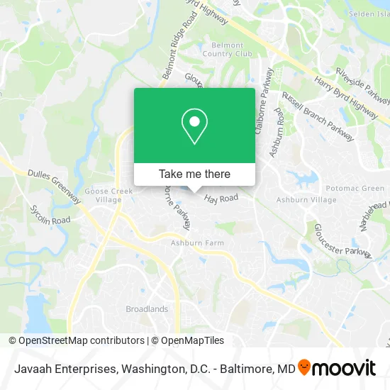 Javaah Enterprises map