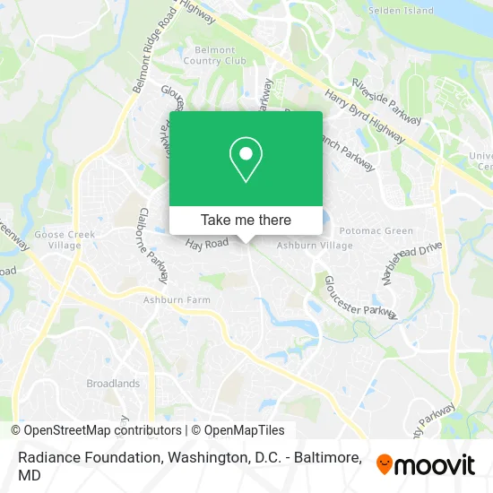 Radiance Foundation map