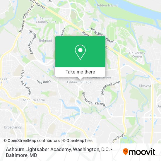 Mapa de Ashburn Lightsaber Academy