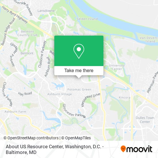 Mapa de About US Resource Center