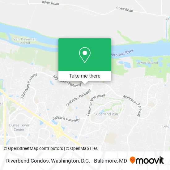 Riverbend Condos map