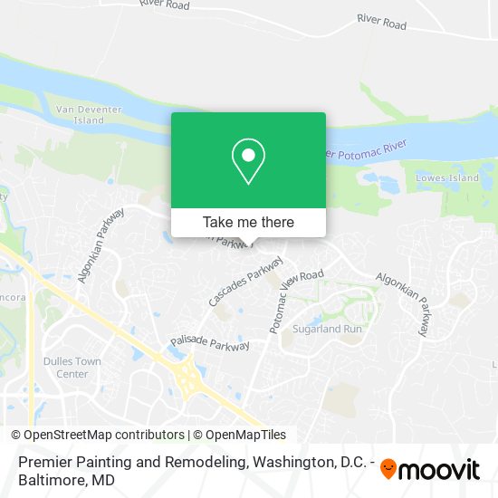 Premier Painting and Remodeling map