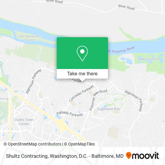 Shultz Contracting map
