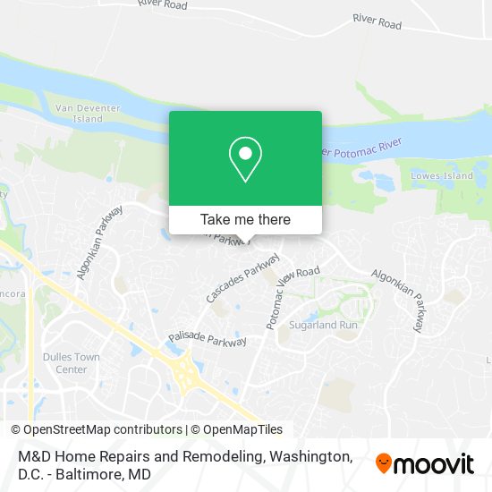 Mapa de M&D Home Repairs and Remodeling