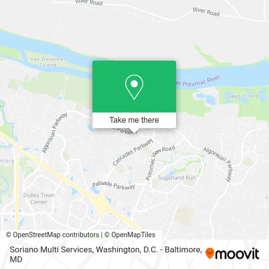 Soriano Multi Services map