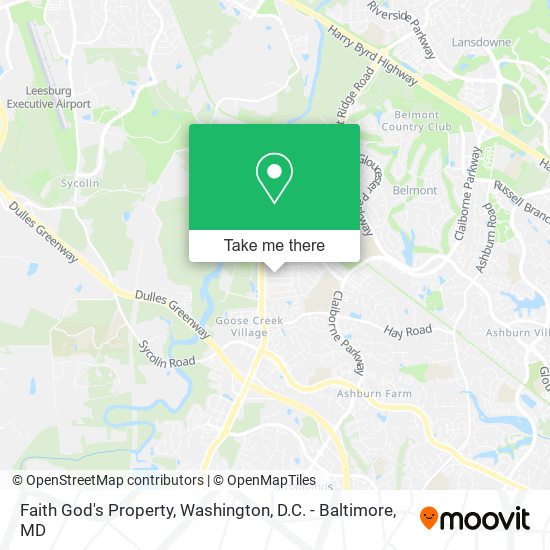 Mapa de Faith God's Property