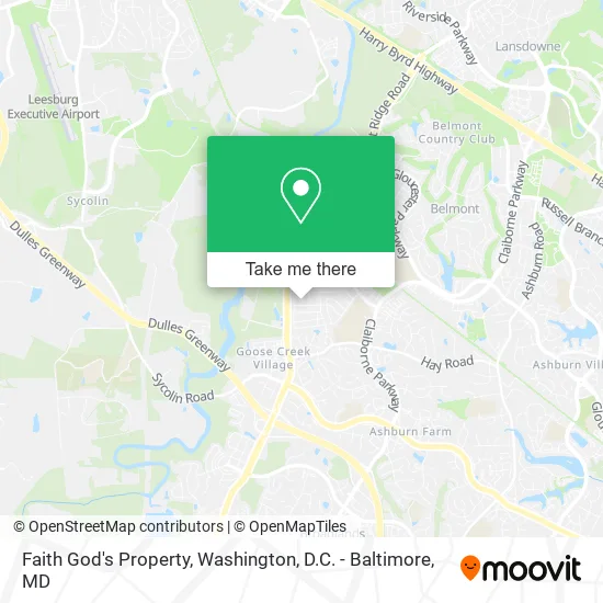 Faith God's Property map