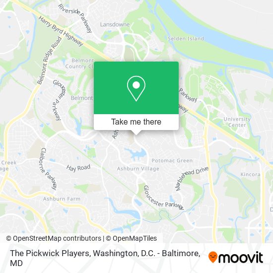 Mapa de The Pickwick Players