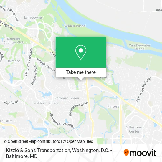 Mapa de Kizzie & Son's Transportation