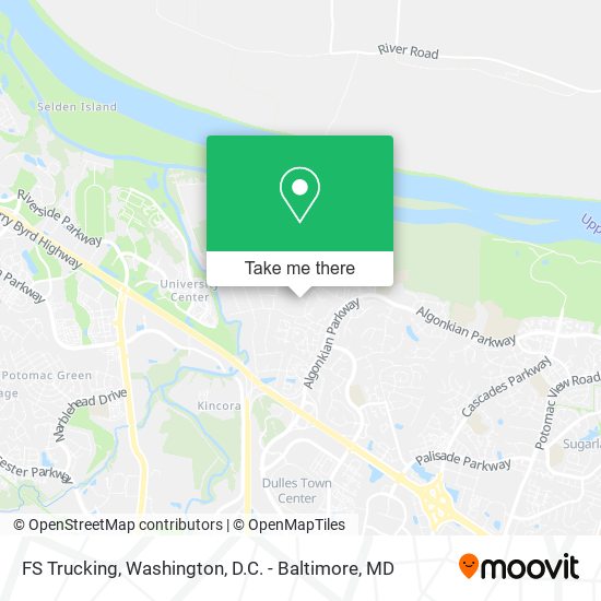 FS Trucking map