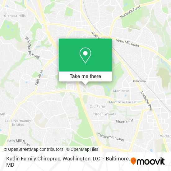 Kadin Family Chiroprac map