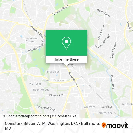 Coinstar - Bitcoin ATM map