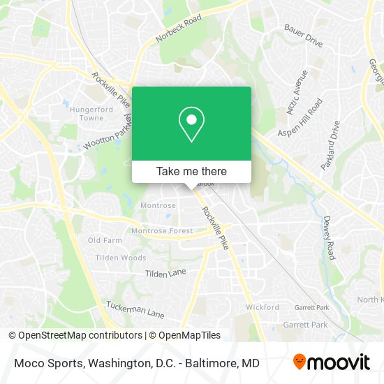 Moco Sports map