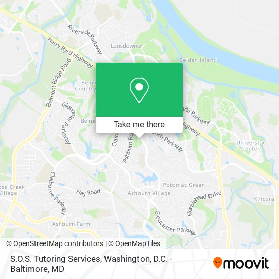 S.O.S. Tutoring Services map