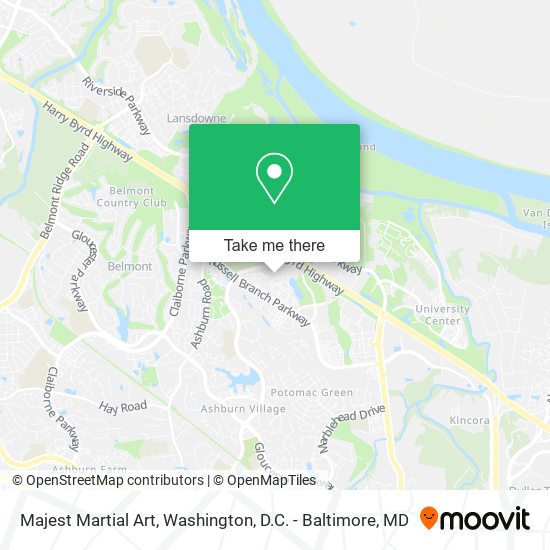 Majest Martial Art map