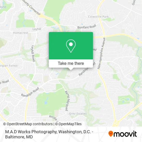 M.A.D Works Photography map