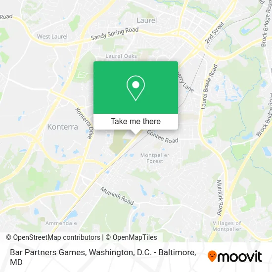 Bar Partners Games map