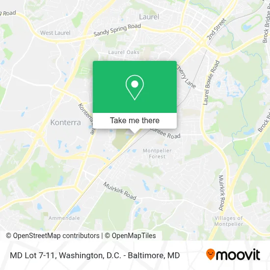 MD Lot 7-11 map