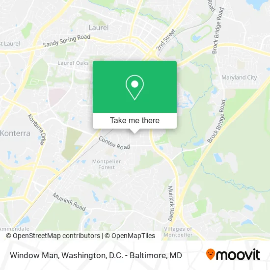 Window Man map