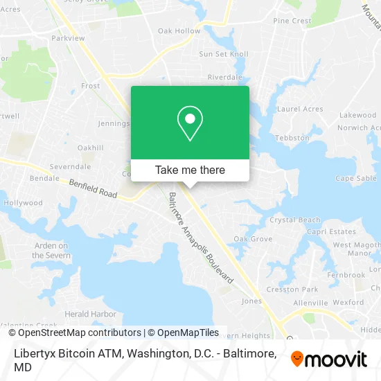 Libertyx Bitcoin ATM map
