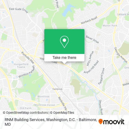 RNM Building Services map