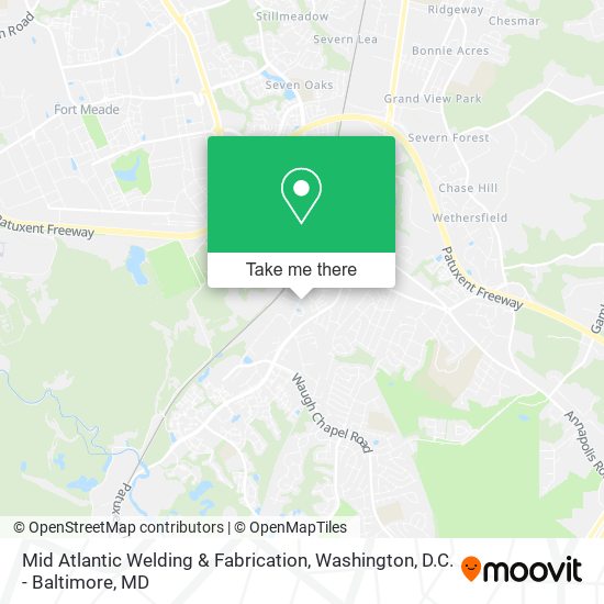 Mid Atlantic Welding & Fabrication map