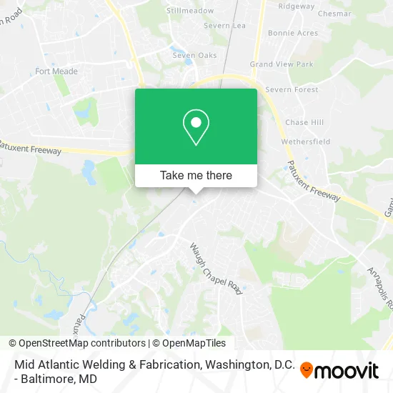 Mid Atlantic Welding & Fabrication map