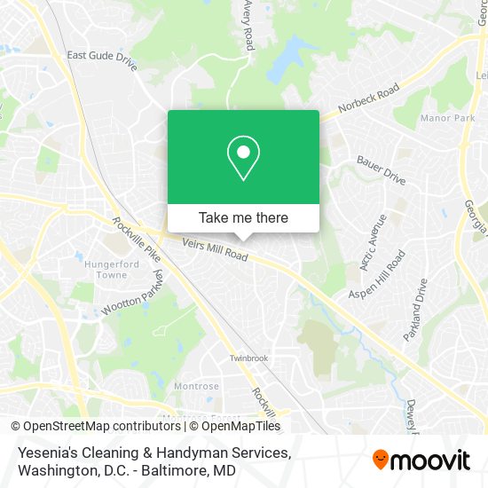 Yesenia's Cleaning & Handyman Services map