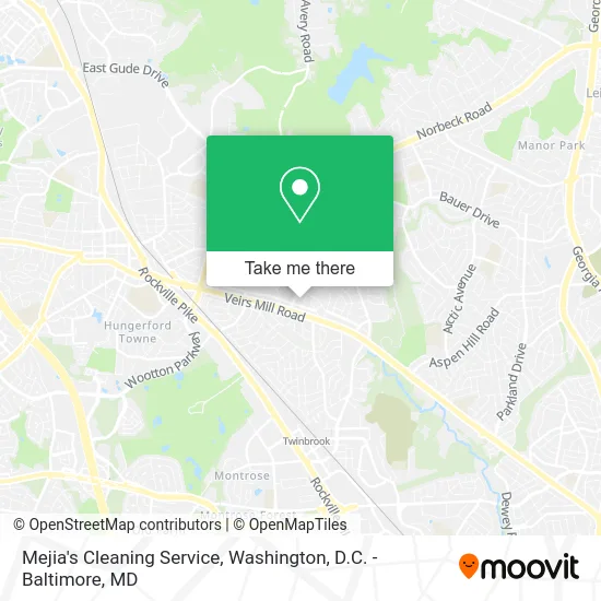 Mejia's Cleaning Service map