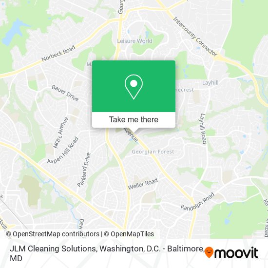 JLM Cleaning Solutions map