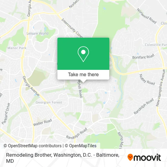 Remodeling Brother map