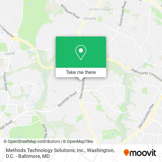 Mapa de Methods Technology Solutions, Inc.