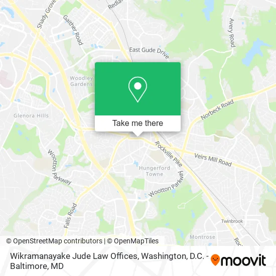 Wikramanayake Jude Law Offices map